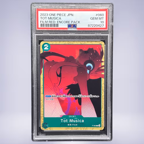 2023 ONE PIECE Tot Musica #060 PSA 10