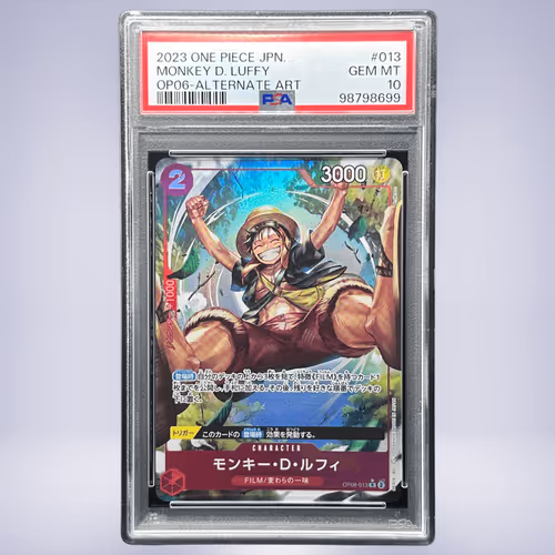 2023 ONE PIECE モンキー・D・ルフィ #013 PSA 10
