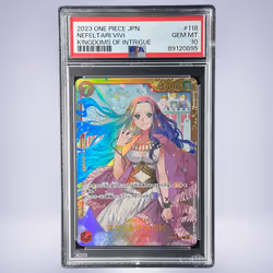2023 ONE PIECE ネフェルタリ・ビビ #118 PSA 10