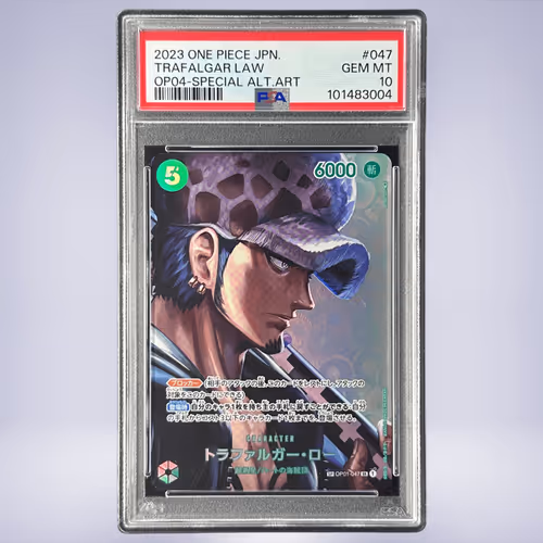 2023 ONE PIECE トラファルガー・ロー #047 PSA 10