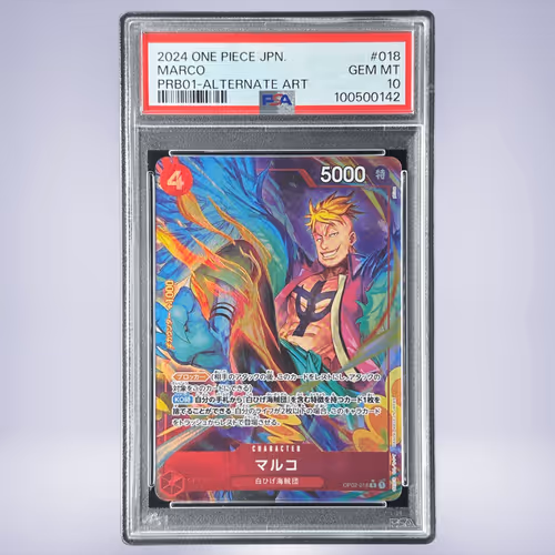 2024 ONE PIECE マルコ #018 PSA 10