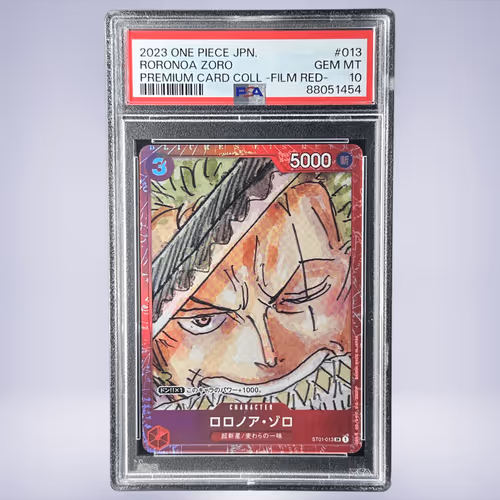 2023 ONE PIECE ロロノア・ゾロ #013 PSA 10