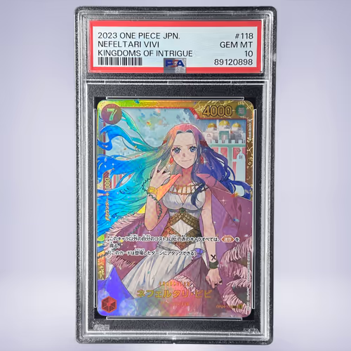 2023 ONE PIECE ネフェルタリ・ビビ #118 PSA 10