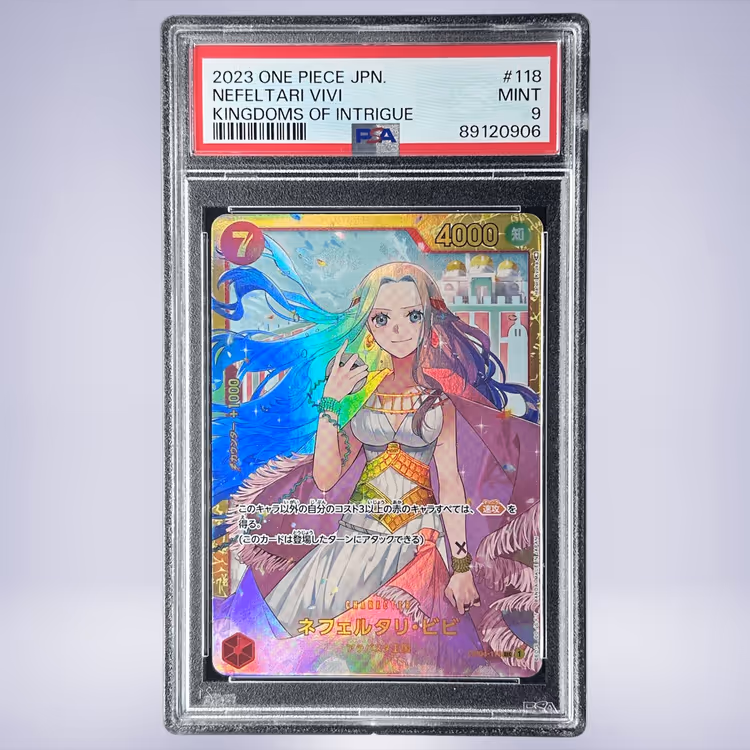 2023 ONE PIECE ネフェルタリ・ビビ #118 PSA 9