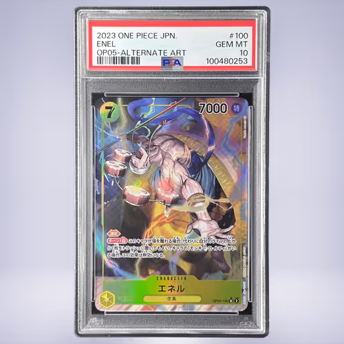 2023 ONE PIECE エネル #100 PSA 10