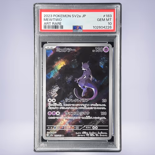2023 Pokémon ミュウツー #183 PSA 10
