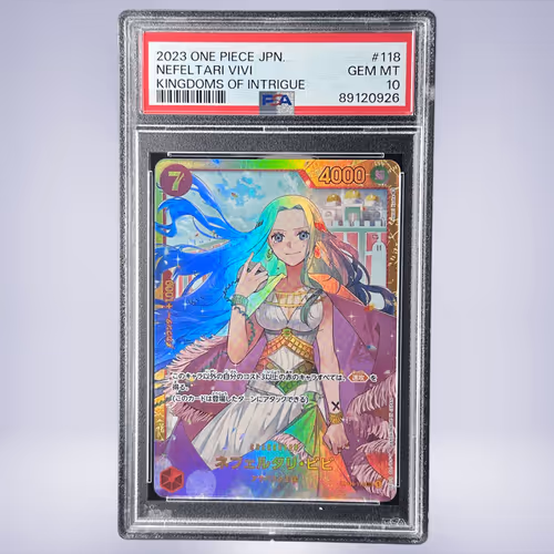 2023 ONE PIECE ネフェルタリ・ビビ #118 PSA 10
