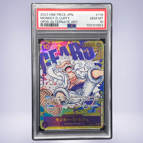 2023 ONE PIECE モンキー・D・ルフィ #119 PSA 10