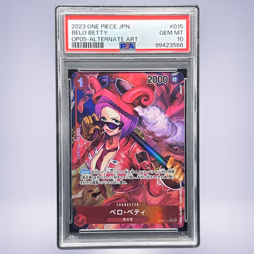 2023 ONE PIECE ベロ・ベティ #015 PSA 10