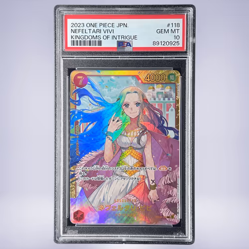 2023 ONE PIECE ネフェルタリ・ビビ #118 PSA 10
