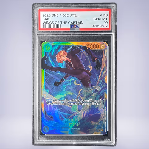 2023 ONE PIECE サンジ #119 PSA 10