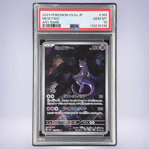 2023 Pokémon ミュウツー #183 PSA 10