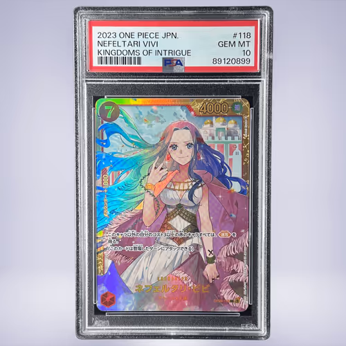 2023 ONE PIECE ネフェルタリ・ビビ #118 PSA 10