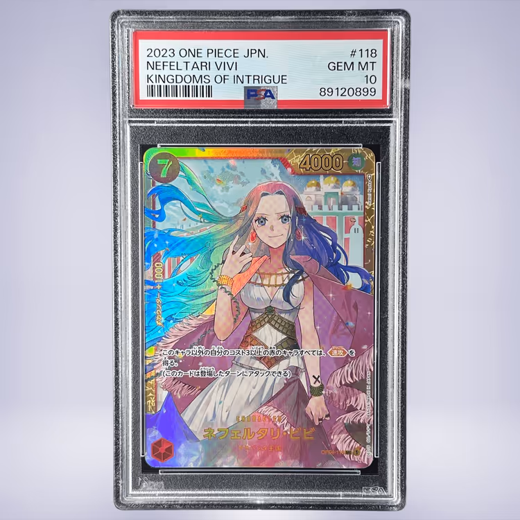 2023 ONE PIECE ネフェルタリ・ビビ #118 PSA 10