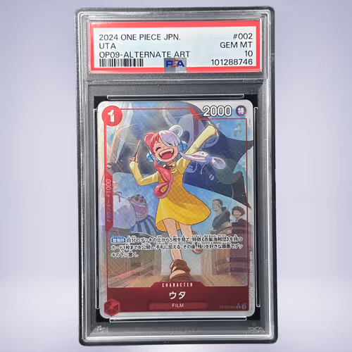 2024 ONE PIECE ウタ #002 PSA 10