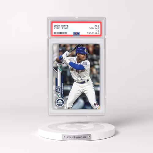 2020 Topps #64 Kyle Lewis (PSA 10 GEM MINT)