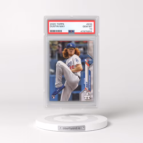 2020 Topps #235 Dustin May (PSA 10 GEM MINT)