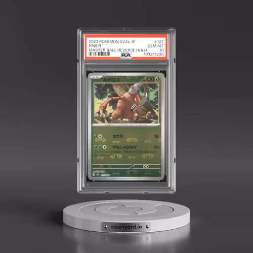 2023 Pokémon Sv2a-Pokemon 151 #127 Pinsir - Reverse Holo Master Ball (PSA 10 GEM MINT)