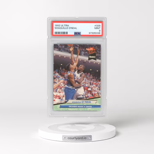 1992 Ultra #328 Shaquille O'Neal (PSA 9 MINT)