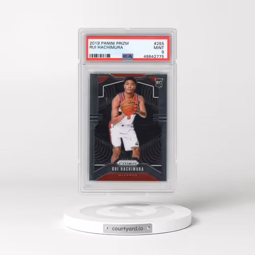2019 Panini Prizm #255 Rui Hachimura (PSA 9 MINT)