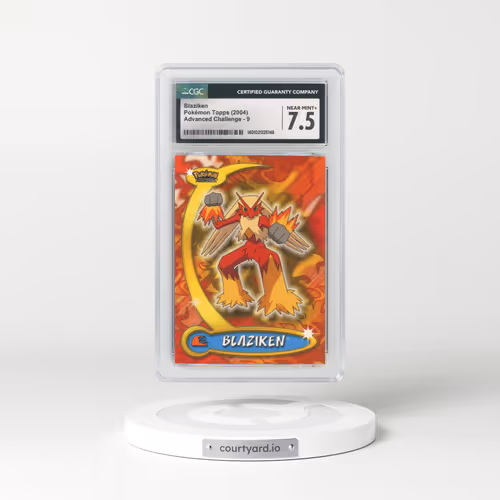2004 Advanced Challenge #9 Blaziken (CGC 7.5 NM+)