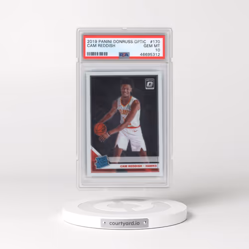 2019 Panini Donruss Optic #170 Cam Reddish (PSA 10 GEM MINT)