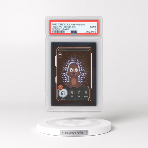 2022 Zerocool Veefriends Positive Porcupine - Series 2 - Rare (PSA 9 MINT)