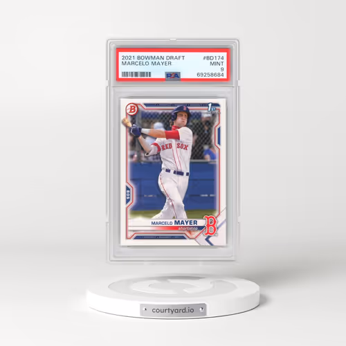 2021 Bowman Draft #BD174 Marcelo Mayer (PSA 9 MINT)