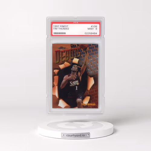 1997 Finest #106 Tim Thomas (PSA 9 MINT)