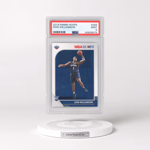 2019 Panini Hoops #258 Zion Williamson (PSA 9 MINT)