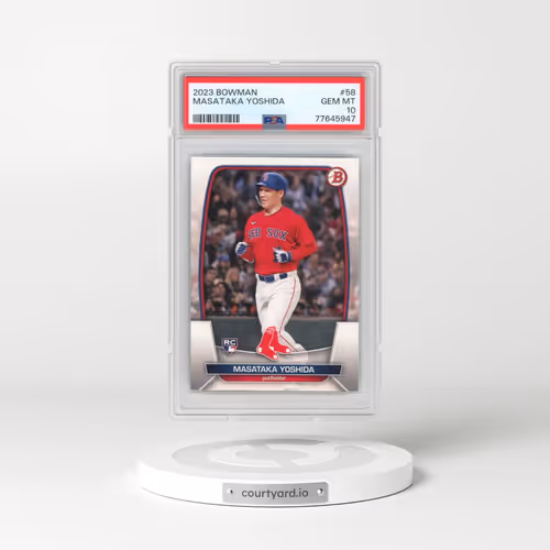 2023 Bowman #58 Masataka Yoshida (PSA 10 GEM MINT)