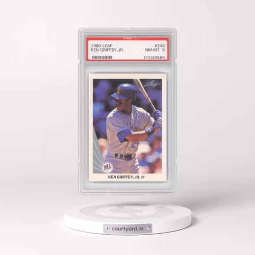 1990 Leaf #245 Ken Griffey Jr (PSA 8 NM-MT)