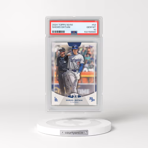2024 Topps 50/50 Shohei Ohtani #52 Shohei Ohtani (PSA 10 GEM MINT)