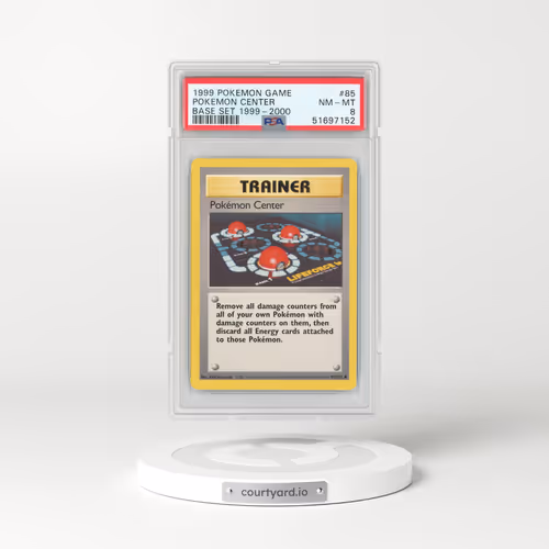 1999 Base Set #85 Pokemon Center (PSA 8 NM-MT)