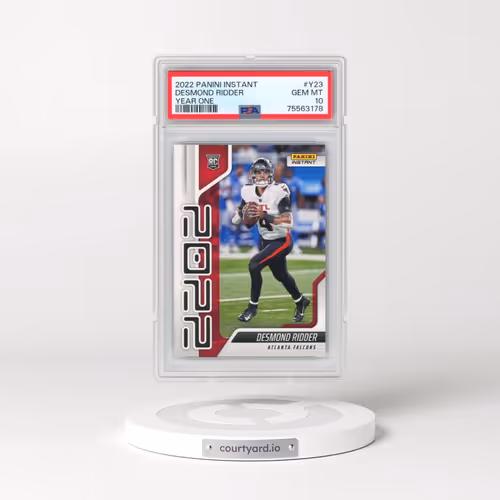 2022 Panini Instant Year One #Y23 Desmond Ridder (PSA 10 GEM MINT)