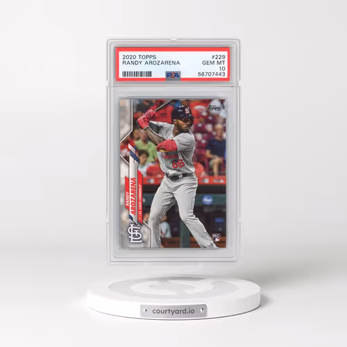 2020 Topps #229 Randy Arozarena (PSA 10 GEM MINT)
