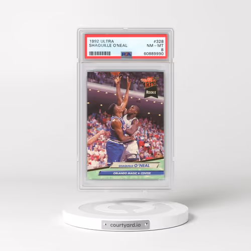 1992 Ultra #328 Shaquille O'Neal (PSA 8 NM-MT)