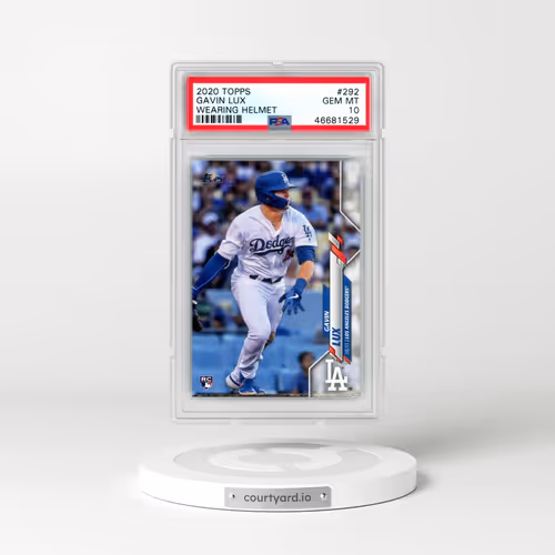2020 Topps #292 Gavin Lux (PSA 10 GEM MINT)