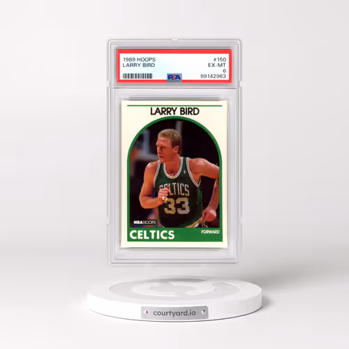 1989 Hoops #150 Larry Bird (PSA 6 EX-MT)