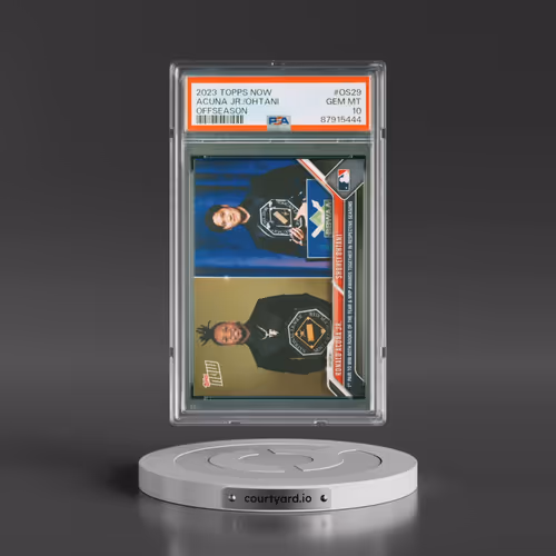 2023 Topps Now Offseason #OS29 Ronald Acuna Jr./Shohei Ohtani (PSA 10 GEM MINT)