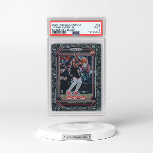 2022 Panini Prizm Monopoly #32 Jabari Smith Jr. - Monopoly Black (PSA 9 MINT)