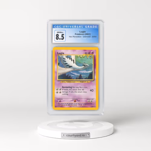 2001 Neo Revelation #20 Lugia (CGC 8.5 NM-MT+)