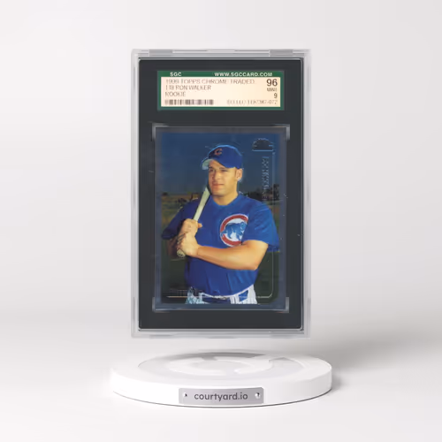 1999 Topps Chrome Traded #T18 Ron Walker (SGC 9 MINT)
