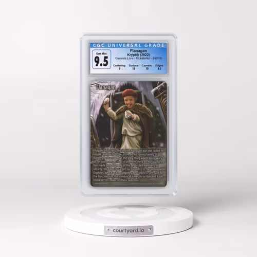 2022 Kryptik Genesis Lore - Kicks - #24/100 Flanagan (CGC 10 GEM MINT)