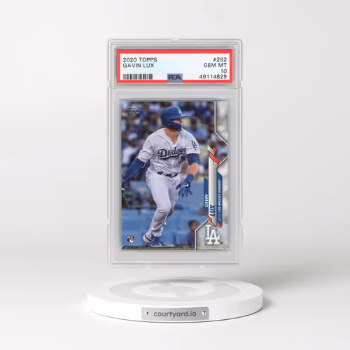 2020 Topps #292 Gavin Lux (PSA 10 GEM MINT)