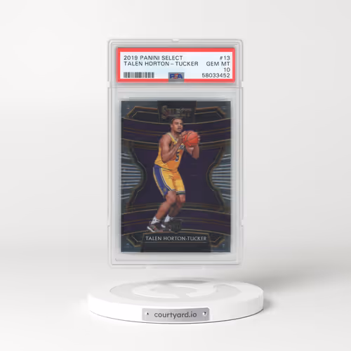 2019 Panini Select #13 Talen Horton-Tucker (PSA 10 GEM MINT)