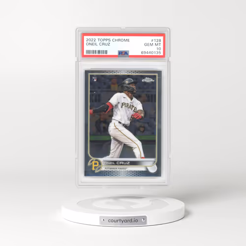 2022 Topps Chrome #128 Oneil Cruz (PSA 10 GEM MINT)