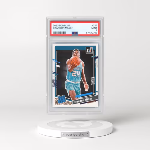 2023 Panini Donruss #226 Brandon Miller (PSA 9 MINT)