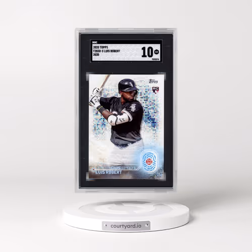 2020 Topps #T2030-3 Luis Robert - 2030 (SGC 10 GEM MINT)