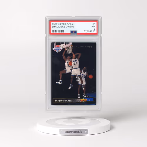 1992 Upper Deck #1 Shaquille O'Neal (PSA 7 NM)